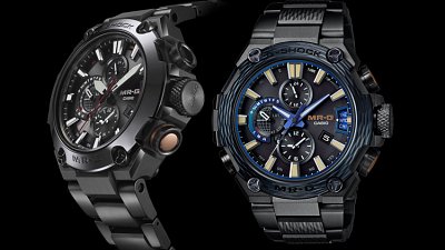天價限量智能錶 Casio G-Shock MRG-G2000HT「霞鎚目」、MRG-G2000CB 「黑武士」登場