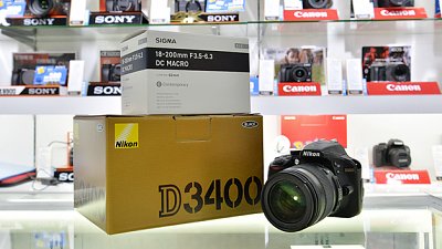 本週器材精選速遞：Nikon D3400 配 Sigma 18-200 最抵 Deal