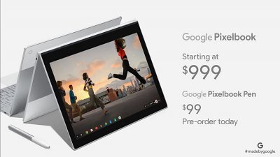 【大材小用】Google Pixelbook 最強 Chromebook 發表！