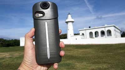 【一物三用】可成備用電和手機殼！ION360 U 全景相機旅攝試玩