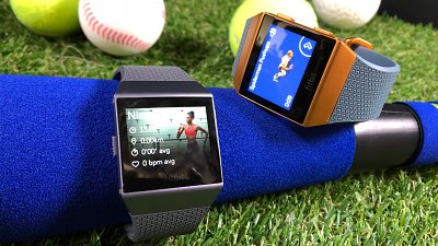 fitbit ionic 首隻智能錶連同 fitbit flyer 賣街