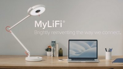 有光就上到網！MyLiFi 燈網速快 WiFi 100 倍！