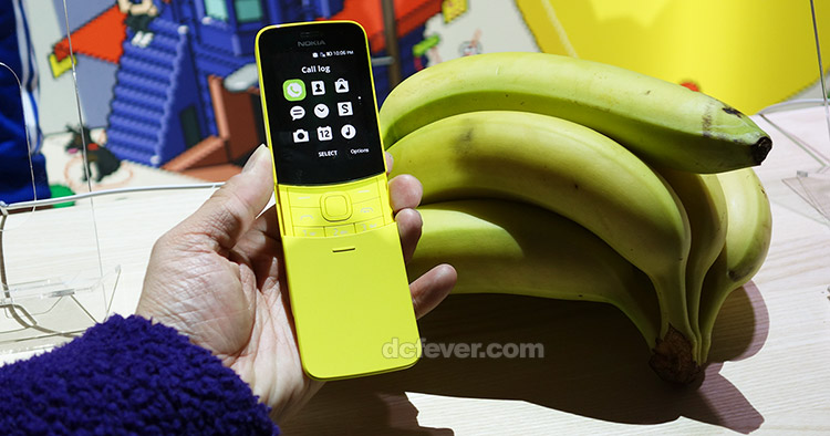 各品牌看「蕉」!Nokia 8110 4G 试玩