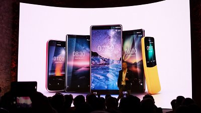 Nokia 大軍壓境！Nokia 8 Sirocco、8110 4G「新蕉」五機齊發