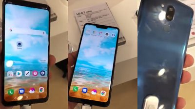 LG G7 MWC 神秘曝光！全面屏懂二段變身

