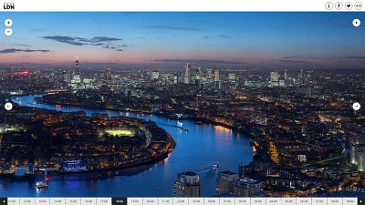 攝影師以 Nikon D850 拍攝，英國倫敦 73 億像素日與夜「Timelapse」