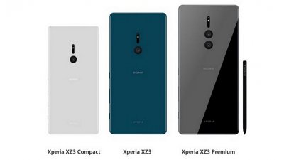 Sony Xperia XZ3 Premium、XZ3、XZ3 Compact 同時曝光！