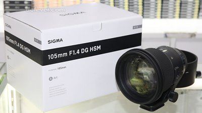 本月器材精選速遞：Sigma 105mm F1.4 DG 規格取勝