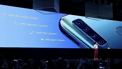 Samsung Galaxy A9 2018 全球首款四鏡手機登場