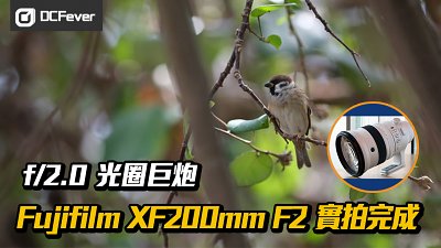 【f/2.0 光圈巨炮】Fujifilm XF200mm F2 實拍完成