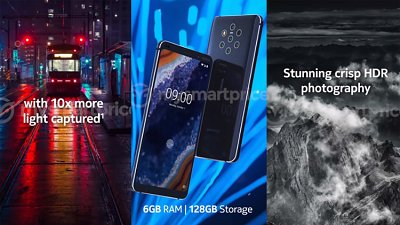 Nokia 9 PureView 宣傳片流出！五鏡主相機功能揭秘