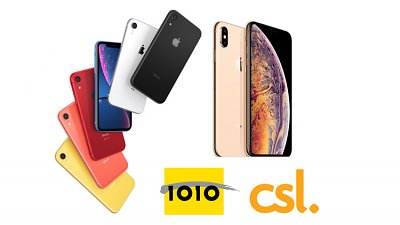 【行情速遞】csl. 推 iPhone XR 及 iPhone XS MAX 快閃優惠！最高減 HK$1,200
