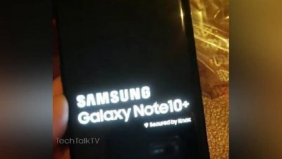 【超高屏佔比】Samsung Galaxy Note 10+ 真機曝光