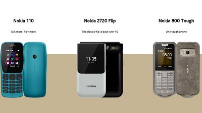 Nokia 800 Tough 核爆都唔爛？連同摺機 Nokia 2720 Flip 及 110 登場
