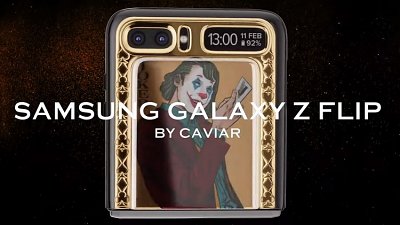 【摺 Mon 機】Caviar Samsung Galaxy Z Flip 小丑版先行預售