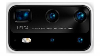 Huawei P40 Pro Sensor 最大：1/1.28" 五鏡主相機規格曝光
