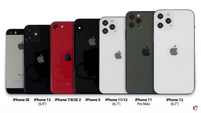 一圖看懂 iPhone 12 系列尺寸：褲袋夠深先好用