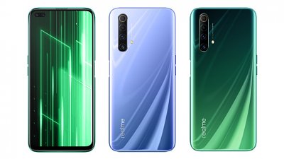 Realme X50 5G 登陸香港：120Hz 屏幕手機平通街