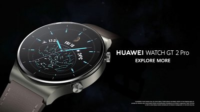 Huawei Watch GT 2 Pro 鐘錶物料製作「鈦」抵玩