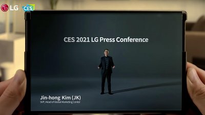 【CES 消息】LG Rollable 卷軸屏幕手機現身