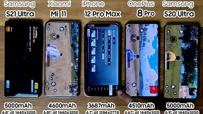 旗艦機使用時間對決：iPhone 12 Pro Max 勝 Galaxy S21 Ultra 有原因