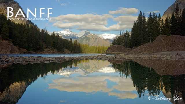 北极光、班夫国家公园、洛矶山脉及哥伦比亚冰