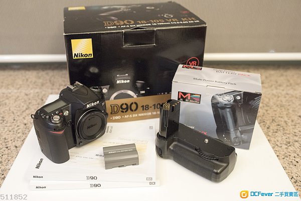 出售 [售] Nikon 尼康 D90 相机 & 副厂美科电池