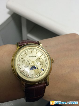 出售 铜壳复古月相日历自动表 - DCFever.com