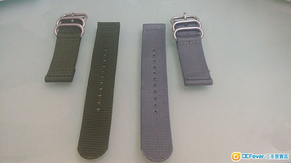 全新尼龍錶帶 22mm nylon strap for rolex panerai tudor seiko casio