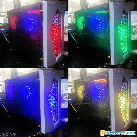 i5-3570k+GTX760-2g+240G-SSD變色散熱套裝