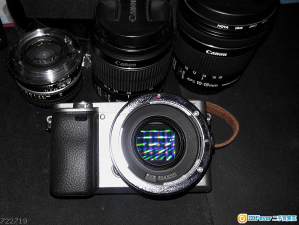 出售 唯卓减焦环 自动对焦环 E接环转接canon