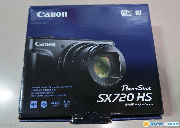 售Canon SX720 HS (24mm超廣角40倍光學變焦卡片型天涯小長炮DC仔)
