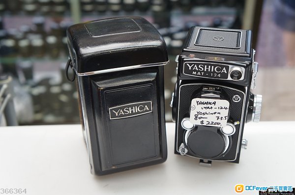 yashica 有测光 mat - 124 yashinon 80 mm f 3.