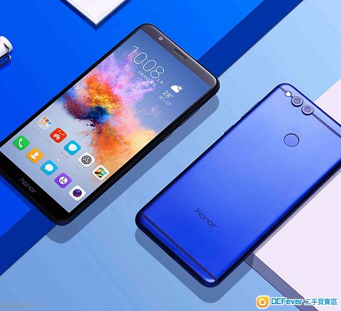 华为 荣耀 honor 7x 最新型号 全屏手机 128gb 全套 蓝色