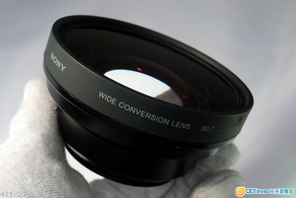 sony wide lens x0.7 合多种摄录机外加广角镜,58mm接口