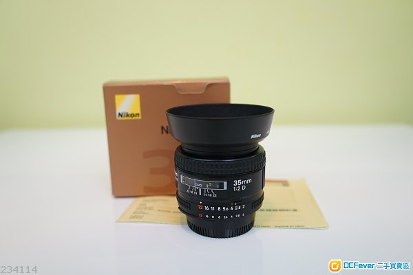 nikon af nikkor 35mm f/2d