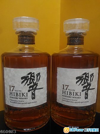 响17年 hibiki 日本威士忌 1支$1500 有2支 前2年购自日本 饮