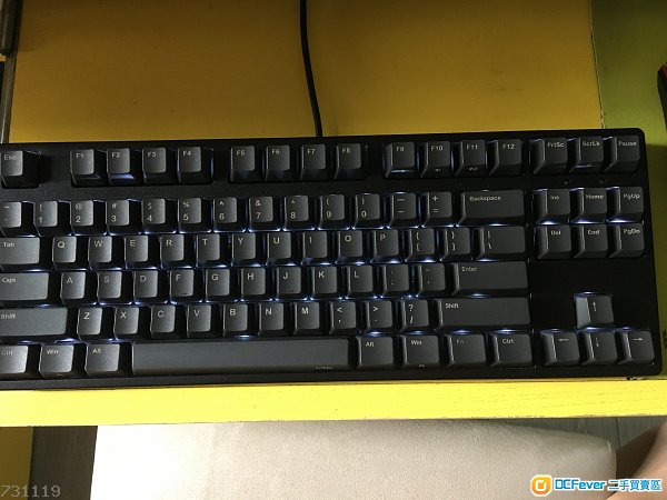 ikbc c87 cherry mx茶轴   一套abs透光键帽