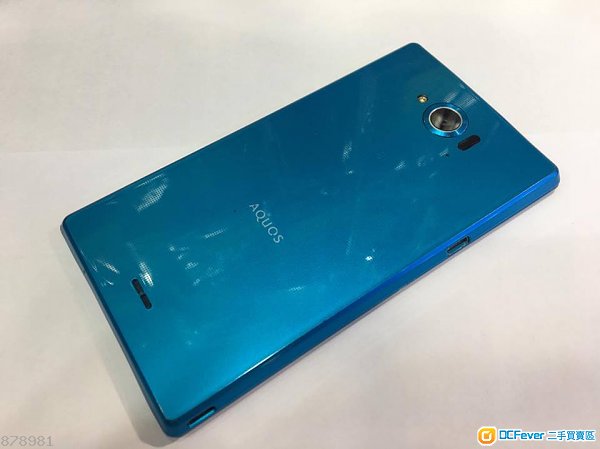 docomo aquos zeta sharp sh01g 2手 70%new 有花 蓝色android5.