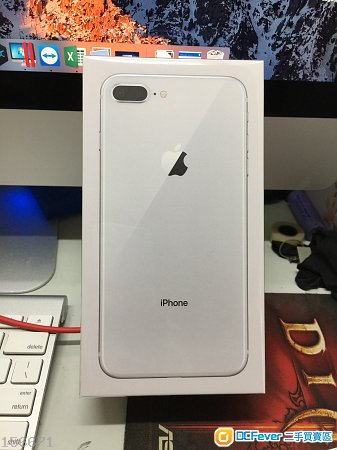 apple iphone 8 plus 银白色 64gb 香港行货 aos