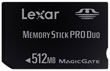 Lexar 512MB Memory Stick PRO Duo 正式上市
