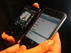 至熱話題：HTC Diamond VS iPhone 實機照片