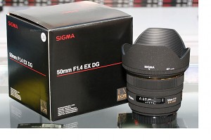 Sigma 超聲波定焦鏡：50mm F1.4 EX DG HSM 正式開賣