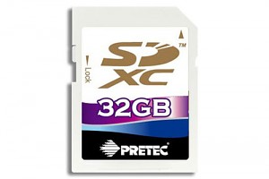 全球首款 SDXC 記憶卡：PRETEC 32GB SDXC
