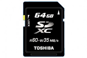 更高容量、更快速度：Toshiba 推出 64GB SDXC