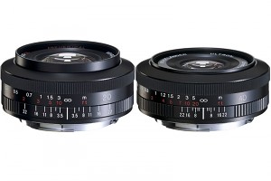 Canon EF 接環「餅鏡」：Voigtlander 福倫達 20mm f/3.5 及 40mm f/2