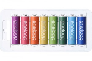 電池也玩色：Sanyo 推出彩色限量版 eneloop
