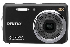 Pentax 廣角 5 倍入門機：Optio M90