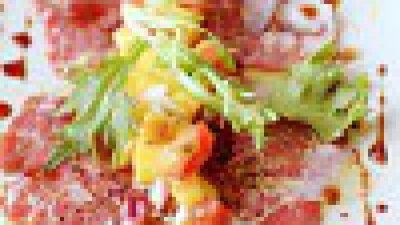 【Fillens】芒果莎莎生牛肉片