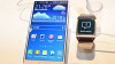 Samsung Galaxy Note 3 最佳伴侶智能手錶 Galaxy Gear 試玩